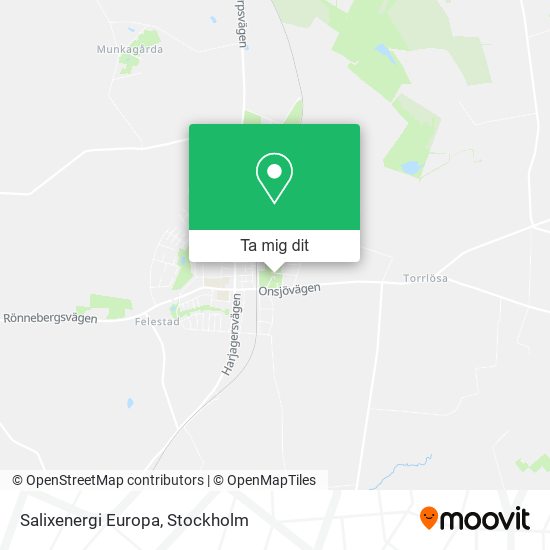 Salixenergi Europa karta