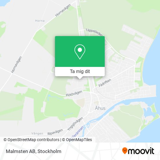 Malmsten AB karta