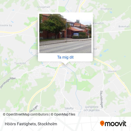Höörs Fastighets karta