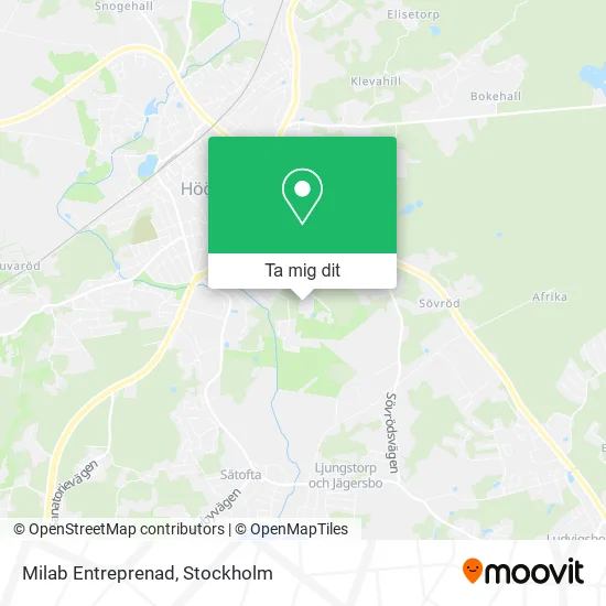 Milab Entreprenad karta