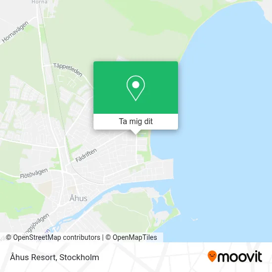 Åhus Resort karta