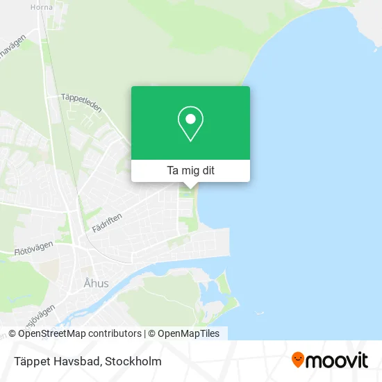 Täppet Havsbad karta