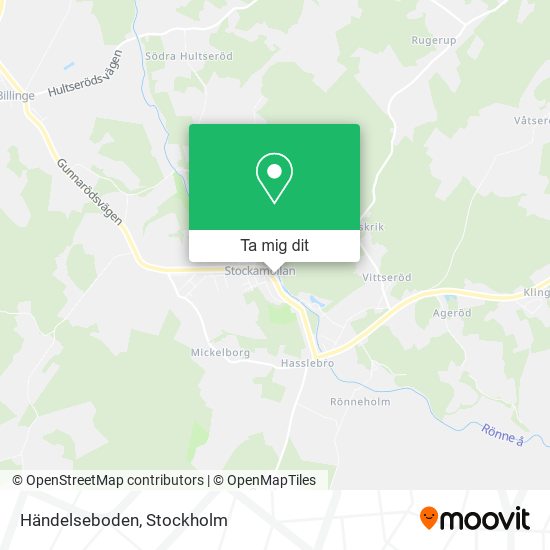 Händelseboden karta