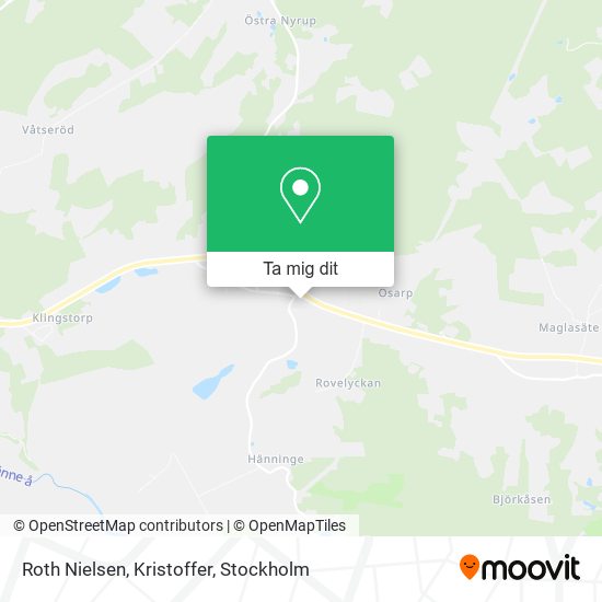 Roth Nielsen, Kristoffer karta