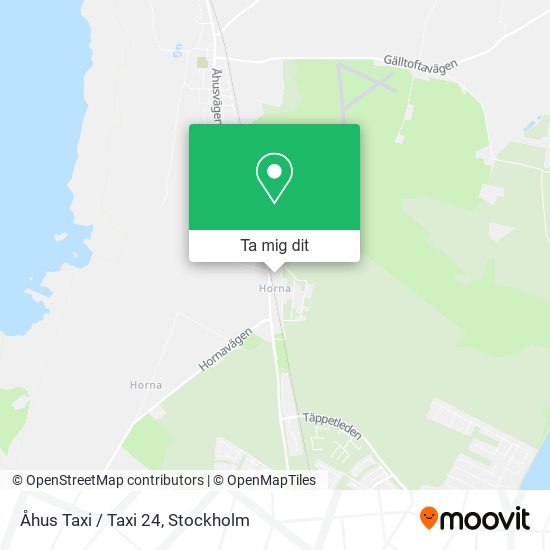 Åhus Taxi / Taxi 24 karta