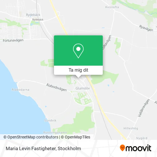 Maria Levin Fastigheter karta