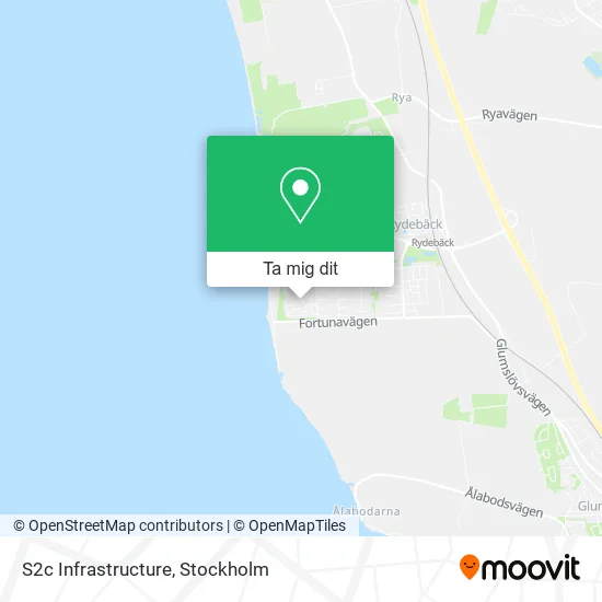 S2c Infrastructure karta