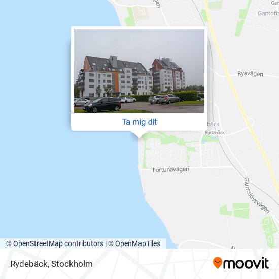 Rydebäck karta