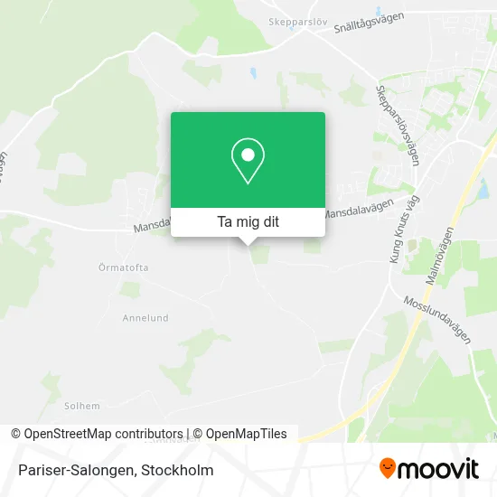 Pariser-Salongen karta