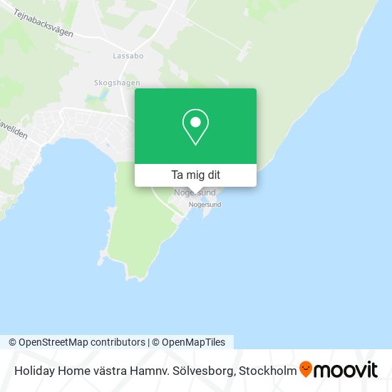 Holiday Home västra Hamnv. Sölvesborg karta