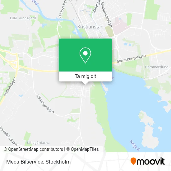 Meca Bilservice karta