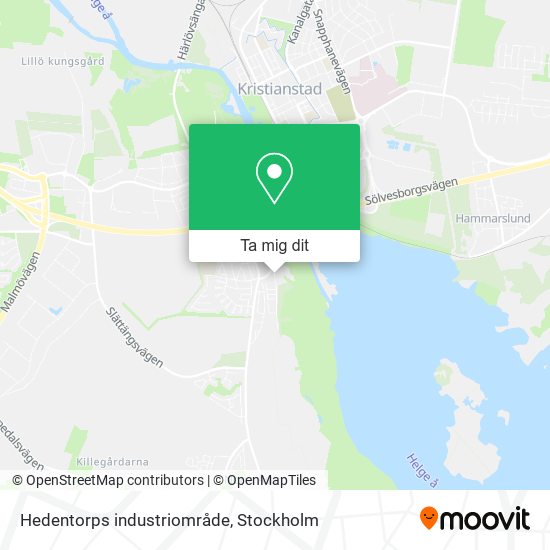 Hedentorps industriområde karta