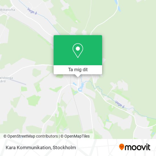 Kara Kommunikation karta