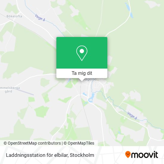 Laddningsstation för elbilar karta