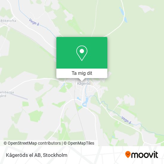 Kågeröds el AB karta