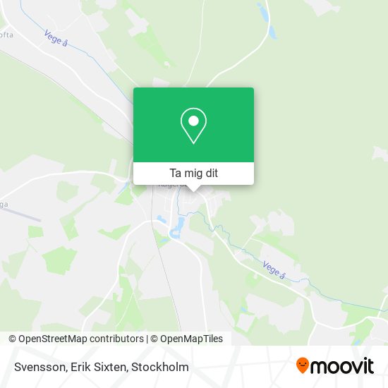 Svensson, Erik Sixten karta