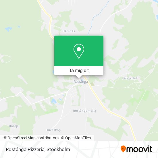 Röstånga Pizzeria karta