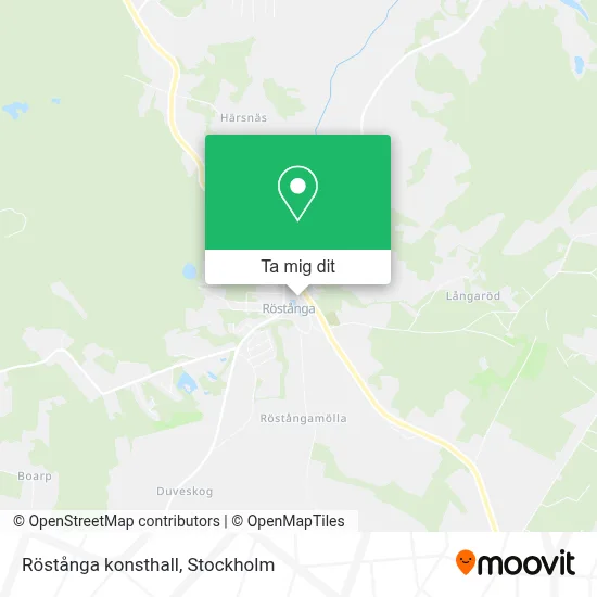 Röstånga konsthall karta