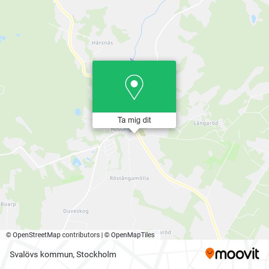 Svalövs kommun karta