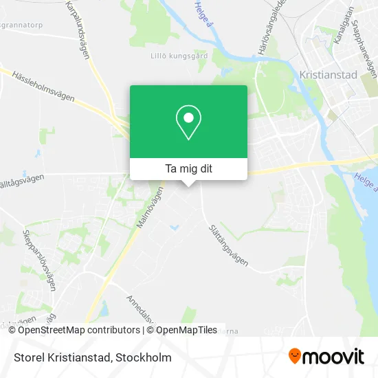 Storel Kristianstad karta