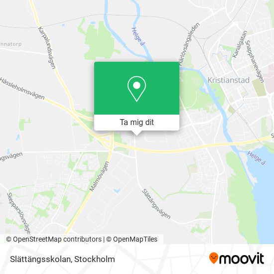 Slättängsskolan karta
