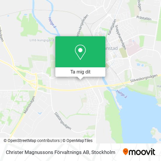 Christer Magnussons Förvaltnings AB karta
