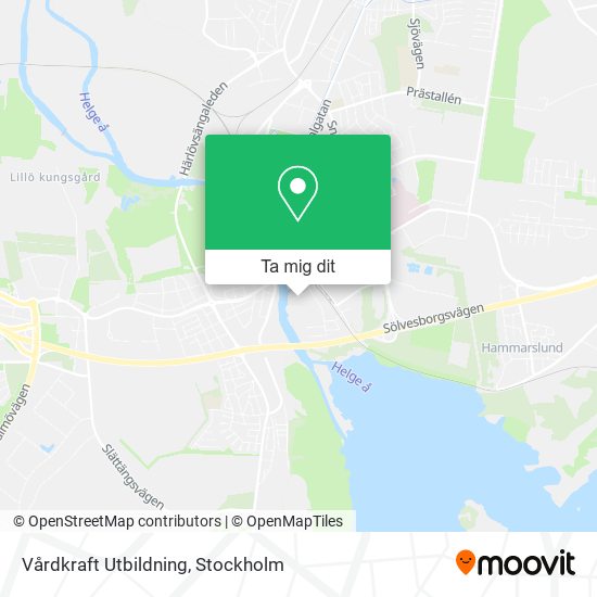 Vårdkraft Utbildning karta