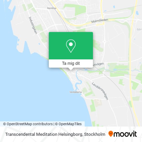 Transcendental Meditation Helsingborg karta