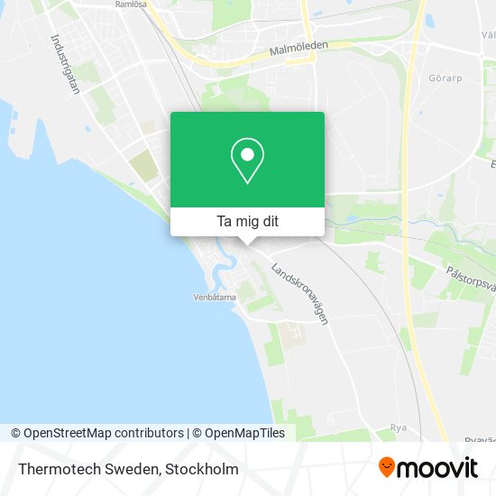 Thermotech Sweden karta