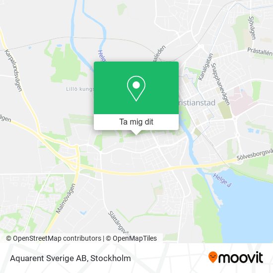 Aquarent Sverige AB karta