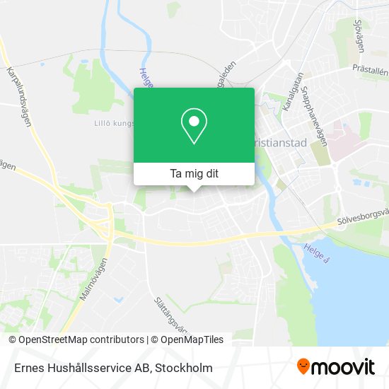 Ernes Hushållsservice AB karta