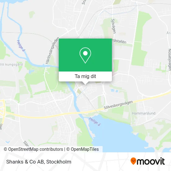 Shanks & Co AB karta