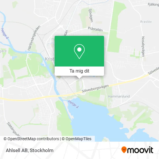Ahlsell AB karta