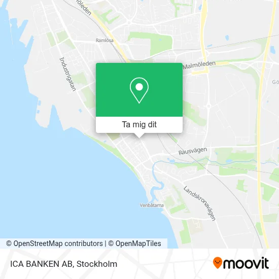 ICA BANKEN AB karta