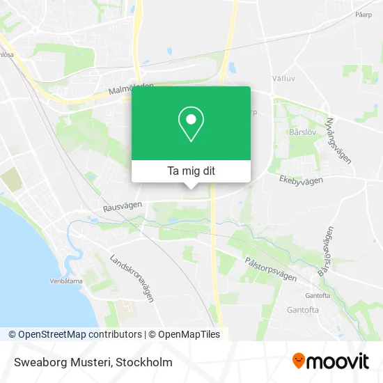 Sweaborg Musteri karta