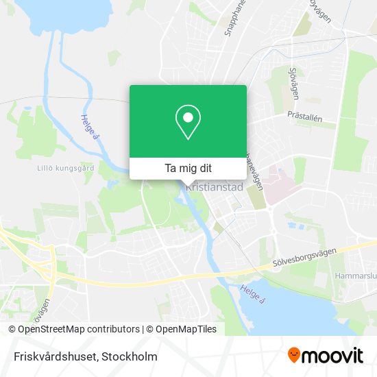 Friskvårdshuset karta