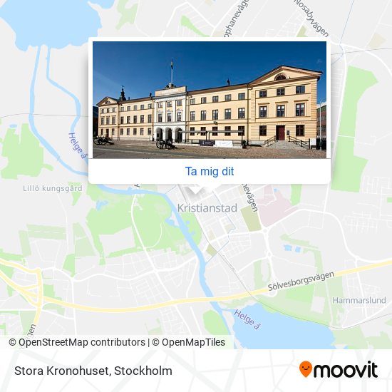 Stora Kronohuset karta