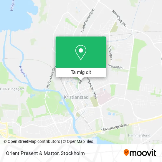 Orient Present & Mattor karta