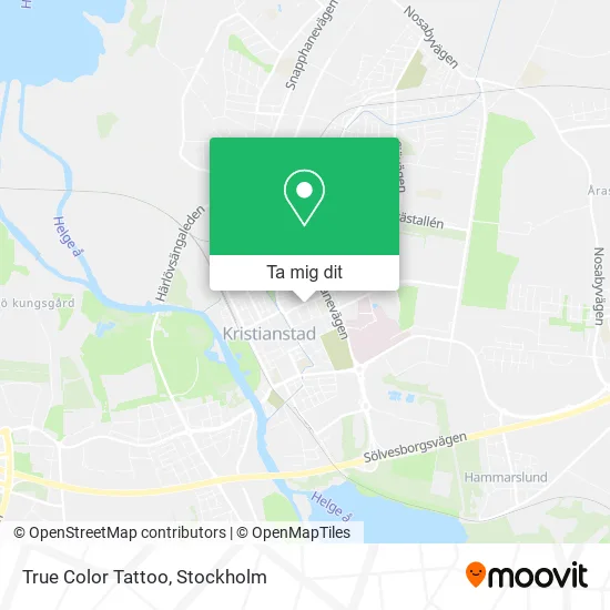 True Color Tattoo karta