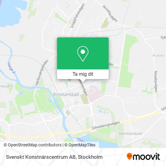 Svenskt Konstnärscentrum AB karta