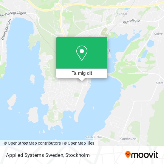 Applied Systems Sweden karta