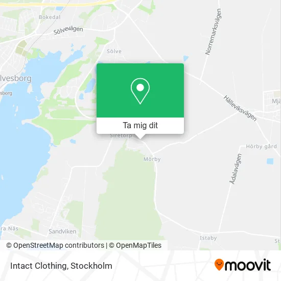 Intact Clothing karta