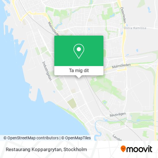 Restaurang Koppargrytan karta