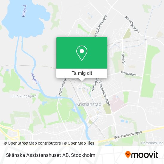 Skånska Assistanshuset AB karta