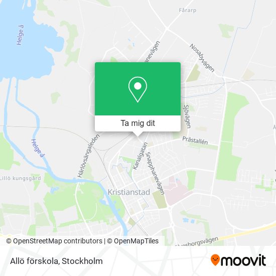 Allö förskola karta