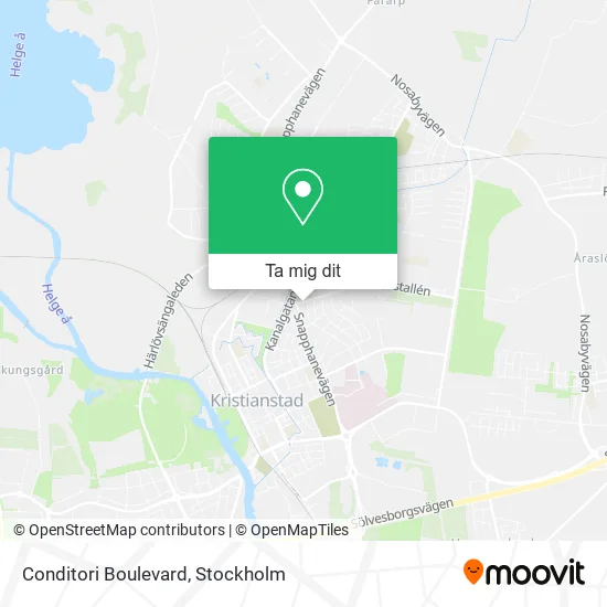 Conditori Boulevard karta