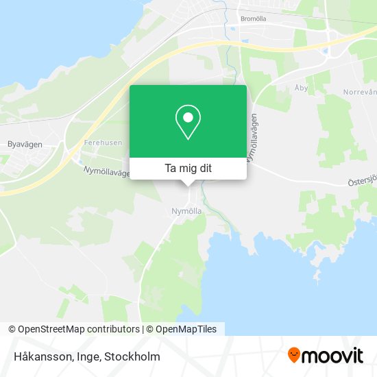 Håkansson, Inge karta