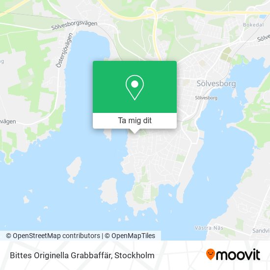 Bittes Originella Grabbaffär karta