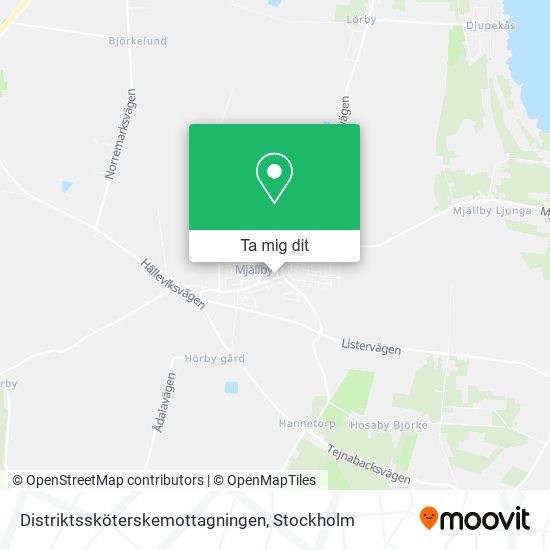 Distriktssköterskemottagningen karta