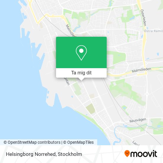 Helsingborg Norrehed karta